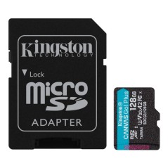 Kingston Canvas Go! Plus microSDXC 128GB 170MB/s - Fast, Reliable Storage for Your Devices!